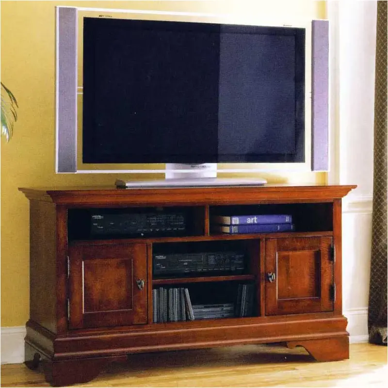 53-035 Kincaid Furniture Entertainment Console-aged Maple