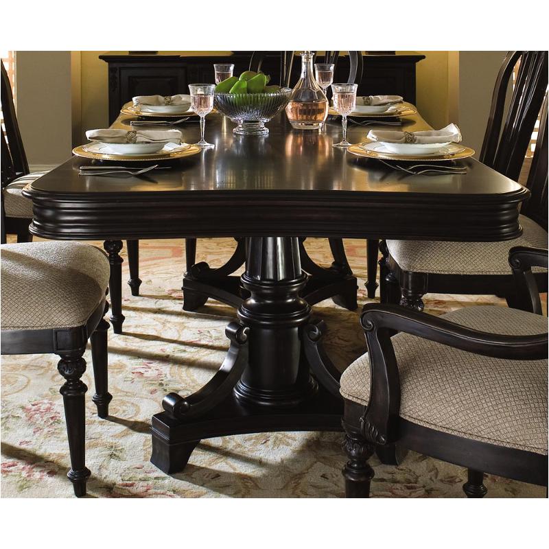82057t Kincaid Furniture Pedestal Dining Tableonyx Black