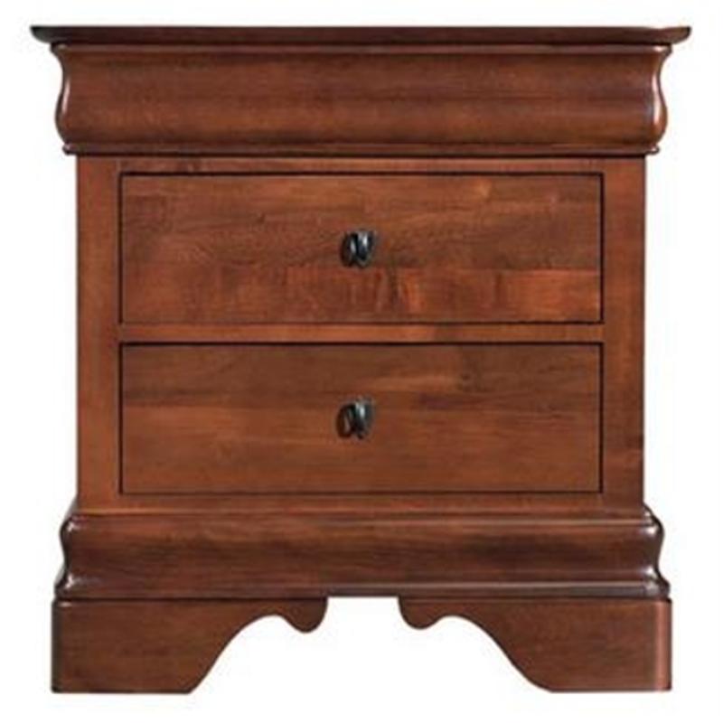 53141n Kincaid Furniture Chateau Royale Night Standaged Maple