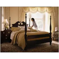 60-135h Kincaid Furniture Queen Broken Pediment Poster Bed