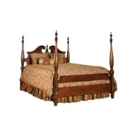 最終値下　FILM Bed side chest 1960s 60-136h Kincaid Furniture King Broken Pediment Poster Bed