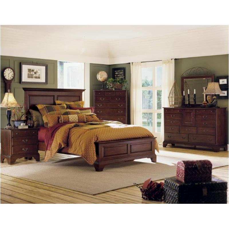 79130 Kincaid Furniture Brookside Cherry Queen Low Profile Bed