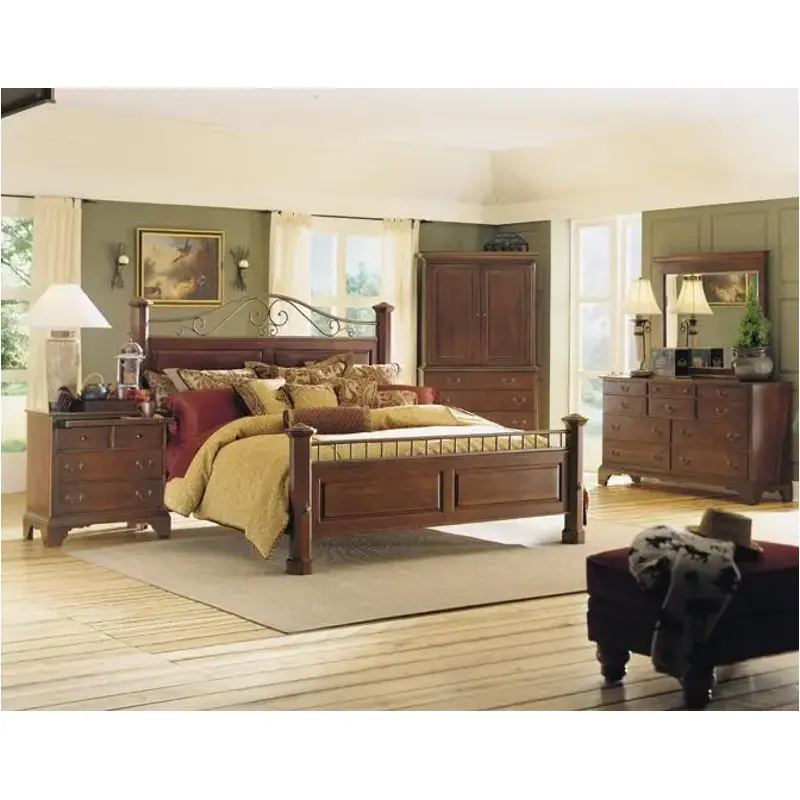 79-137h Kincaid Furniture Brookside Cherry Bedroom Furniture Bed