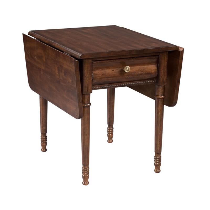36022 Kincaid Furniture Drop Leaf End Tablemaple