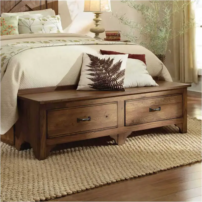 34-138f Kincaid Furniture Homecoming - Oak Bedroom Furniture Bed