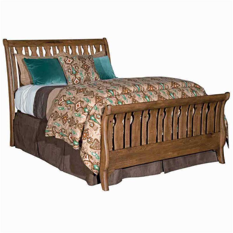 34150h Kincaid Furniture Oak Queen Sleigh Bedoak
