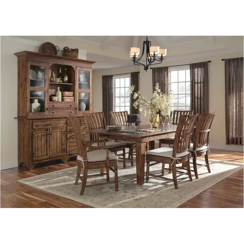 34-056 Kincaid Furniture Homecoming - Oak Dining Room Furniture Dining Table