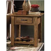 34-022 Kincaid Furniture Homecoming - Oak Living Room Furniture End Table