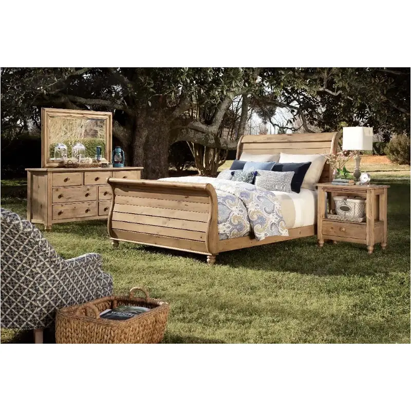 33 152hn Kincaid Furniture Eastern King Sleigh Bed pine