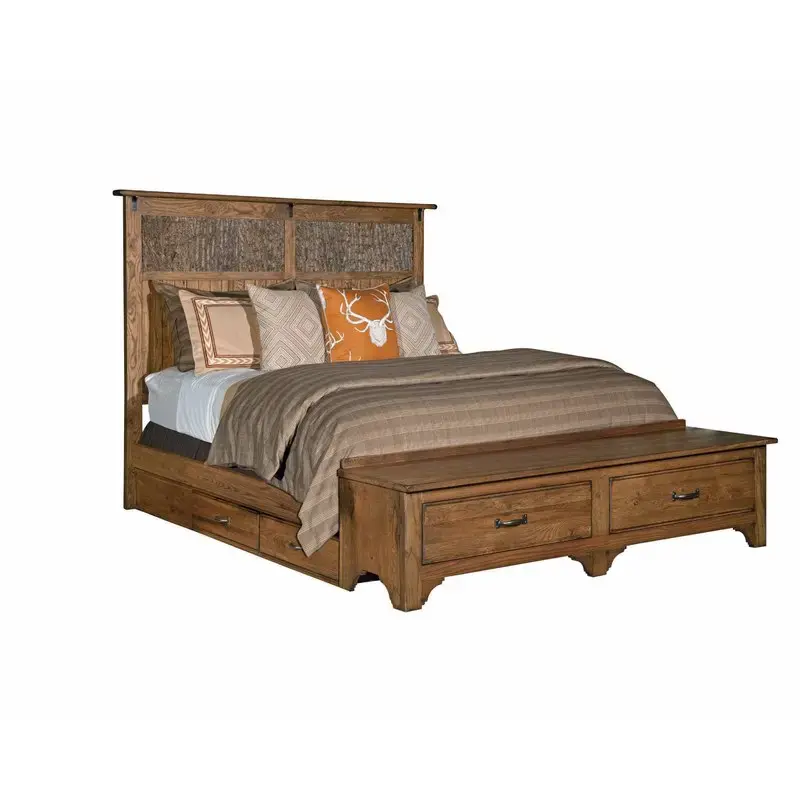 34-128h-st Kincaid Furniture Homecoming - Oak Bedroom Furniture Bed