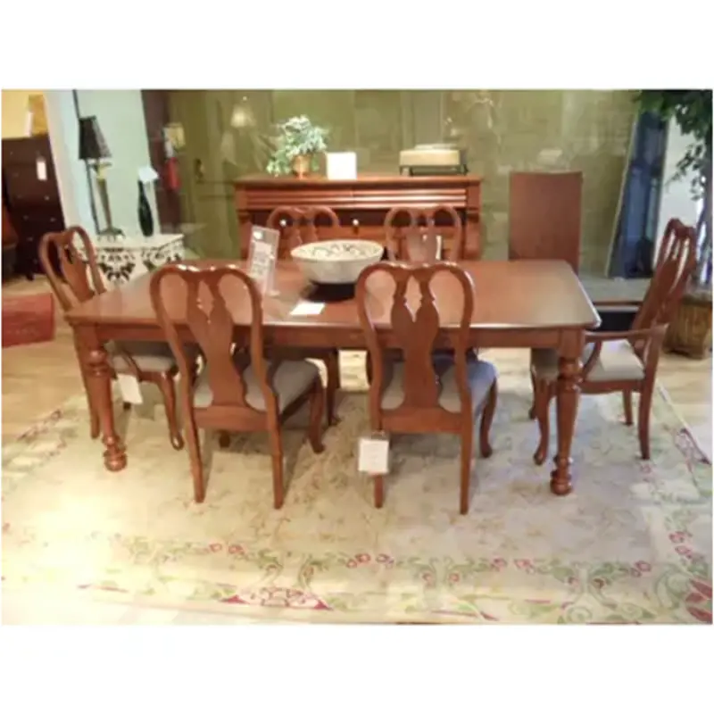 68-056 Kincaid Furniture Rectangular Leg Dining Table- Stain