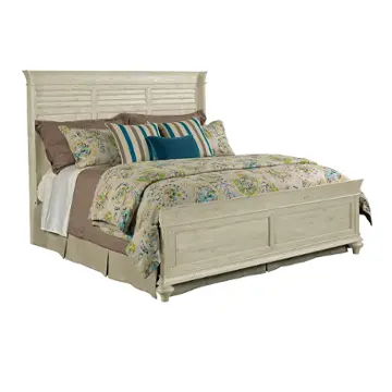 75-130h Kincaid Furniture Weatherford - Cornsilk Bedroom Furniture Bed