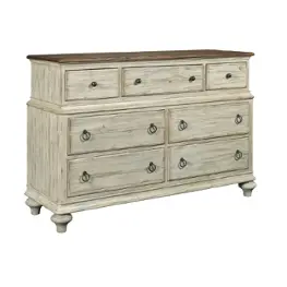 75-162 Kincaid Furniture Weatherford - Cornsilk Bedroom Furniture Dresser