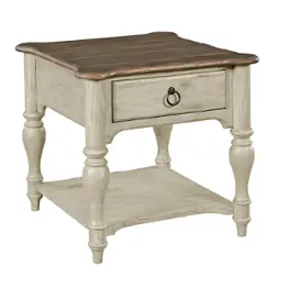 75-021 Kincaid Furniture Weatherford - Cornsilk Living Room Furniture End Table