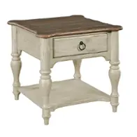 75-021 Kincaid Furniture Weatherford - Cornsilk Living Room Furniture End Table