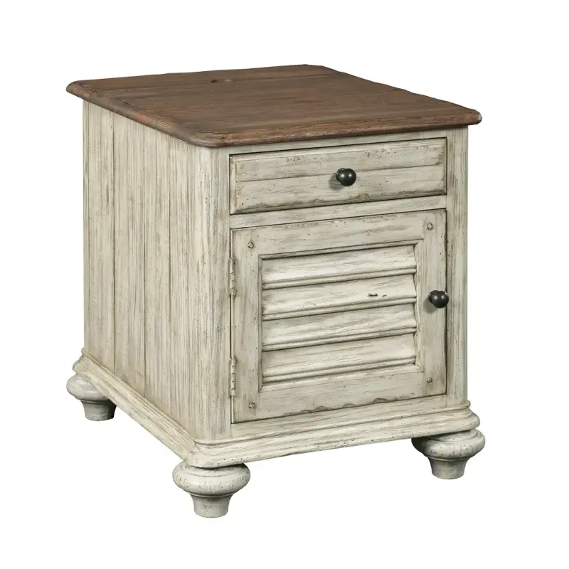 75-026 Kincaid Furniture Weatherford - Cornsilk Living Room Furniture End Table