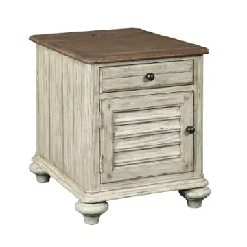 75-026 Kincaid Furniture Weatherford - Cornsilk Living Room Furniture End Table
