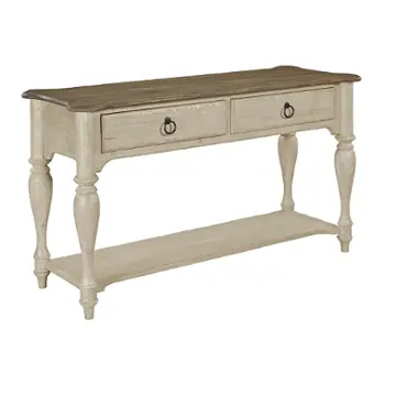 75-029 Kincaid Furniture Weatherford - Cornsilk Living Room Furniture Sofa Table