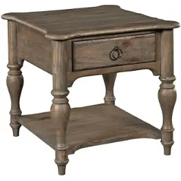 76-021 Kincaid Furniture Weatherford - Heather Living Room Furniture End Table