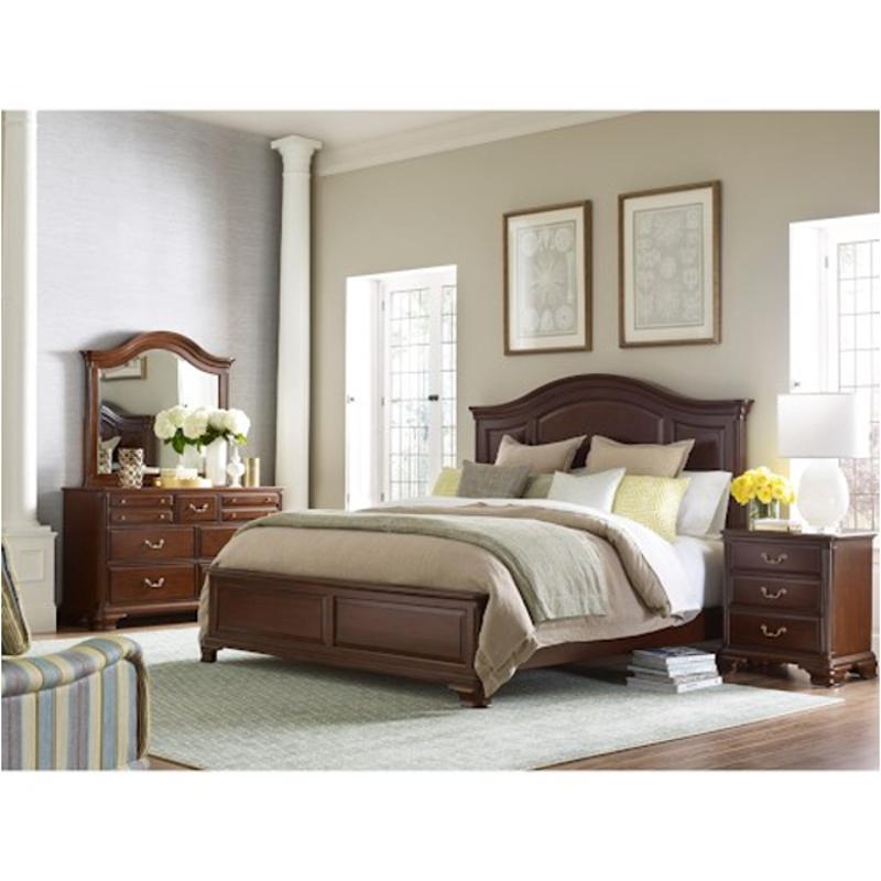 607 313 Kincaid Furniture Hadleigh Full Queen Arched Panel Bed