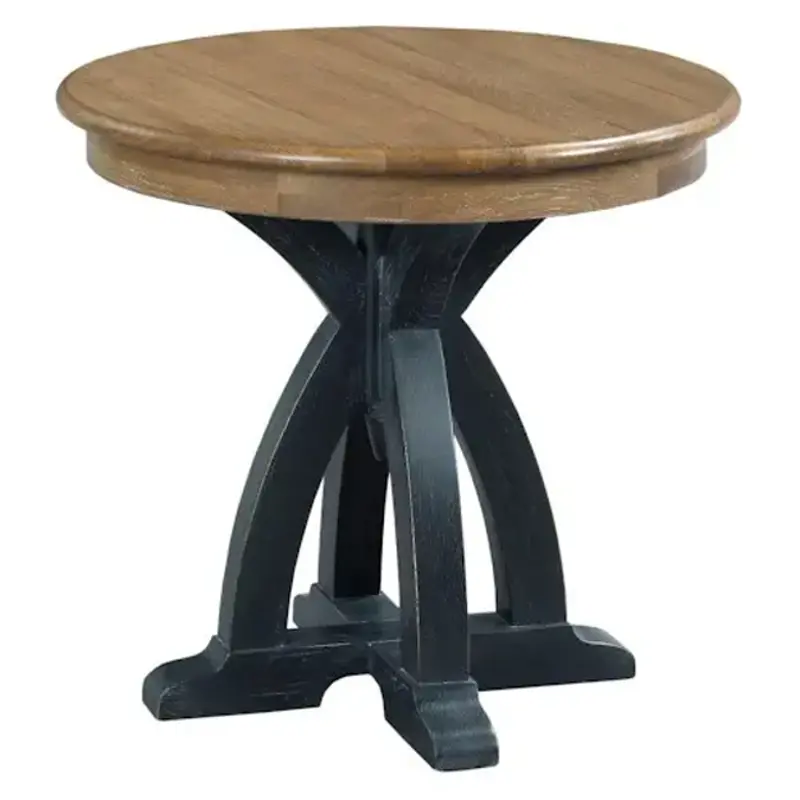 72021 Kincaid Furniture Stone Ridge Round Wood End Table
