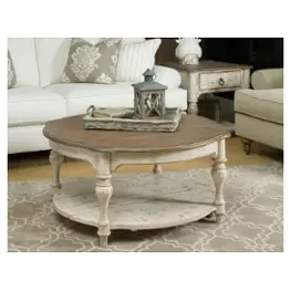 75-024 Kincaid Furniture Weatherford - Cornsilk Living Room Furniture Cocktail Table