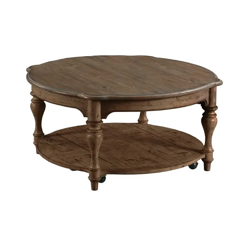 76-024 Kincaid Furniture Weatherford - Heather Living Room Furniture Cocktail Table