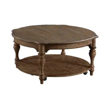 76-024 Kincaid Furniture Weatherford - Heather Living Room Furniture Cocktail Table