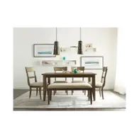 663-760 Kincaid Furniture The Nook - Brushed Oak Dining Room Furniture Dining Table