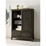 706-250c Kincaid Furniture Wheeler Door Chest - Charcoal