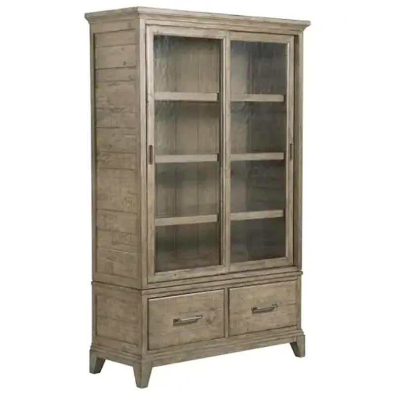 706-831s Kincaid Furniture Plank Road Darby Display Cabinet
