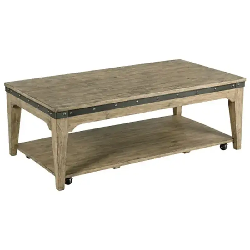 706-910s Kincaid Furniture Plank Road Living Room Furniture Cocktail Table