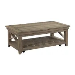 860-910 Kincaid Furniture Mill House Living Room Furniture Cocktail Table