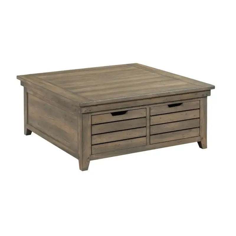 860-912 Kincaid Furniture Mill House Living Room Furniture Cocktail Table