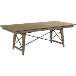 944-744 Kincaid Furniture Modern Forge Dining Room Furniture Dining Table
