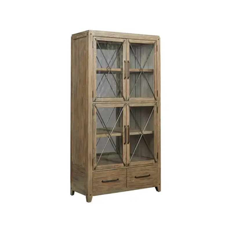 944-855 Kincaid Furniture Modern Forge Dining Room Furniture Curio