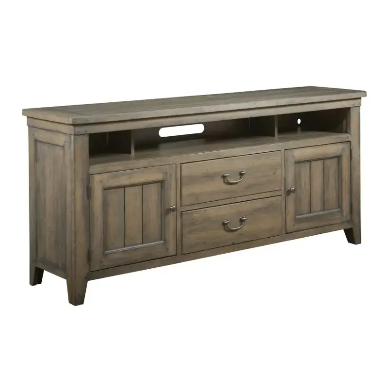 860-585 Kincaid Furniture Mill House Home Entertainment Furniture Entertainment Center