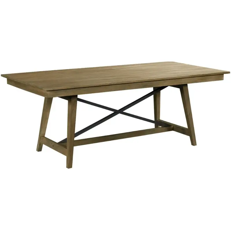 663-764 Kincaid Furniture The Nook - Brushed Oak Living Room Furniture Dining Table