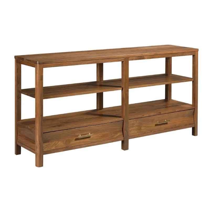 315-925 Kincaid Furniture Monogram Walnut Living Room Furniture Sofa Table
