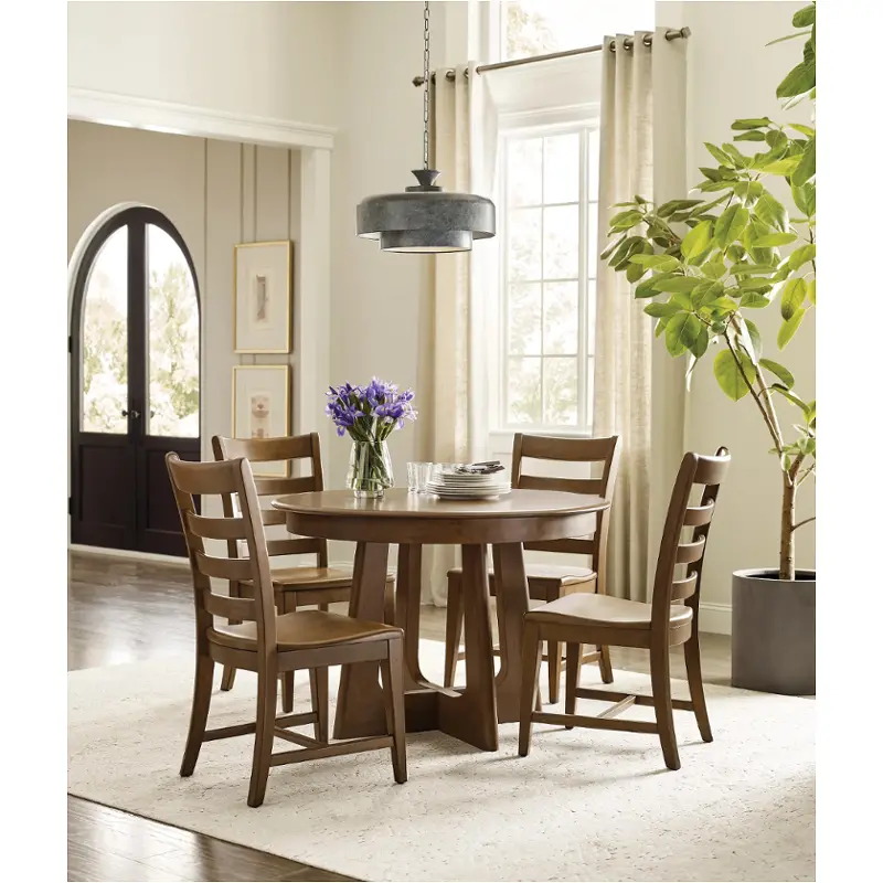 317-622l Kincaid Furniture Kafe - Latte Ladderback Chair - Latte