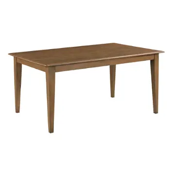 317-744l Kincaid Furniture Kafe - Latte Dining Room Furniture Dining Table