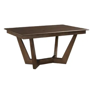 317-746tm Kincaid Furniture Kafe - Mocha Dining Room Furniture Dining Table