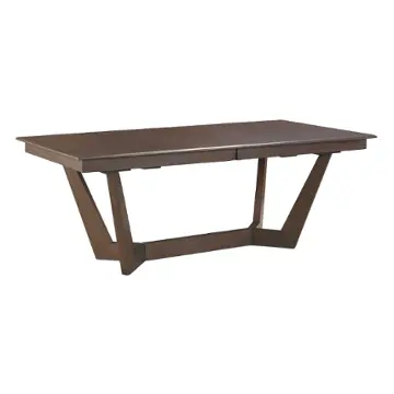 317-747tm Kincaid Furniture Kafe - Mocha Dining Room Furniture Dining Table