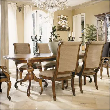 582-744 American Drew Furniture Bob Mackie Home Classics Dining Room Furniture Dining Table