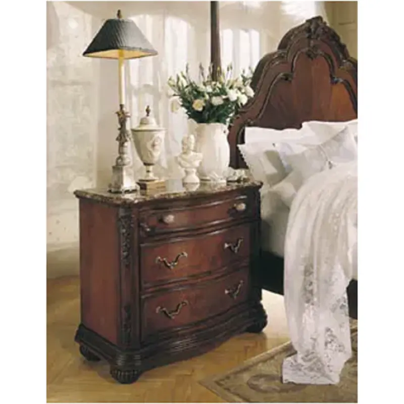 721-422 American Drew Furniture Night Stand With Stone Top