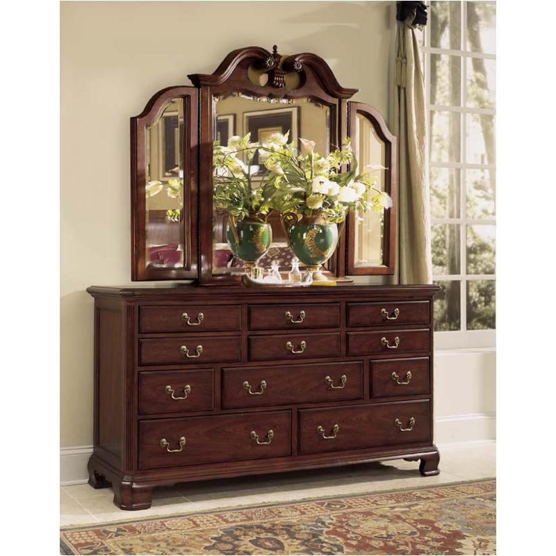 791 130 American Drew Furniture Cherry, Cherry Dresser With Mirror