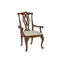 792-655 American Drew Furniture Pierced Back Arm Chair 792-655 American Drew Furniture Pierced Back Arm Chair