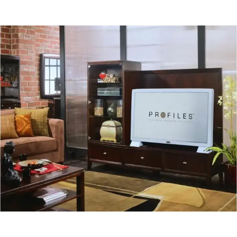 912-583 American Drew Furniture Tribecca Home Entertainment Furniture Entertainment Center