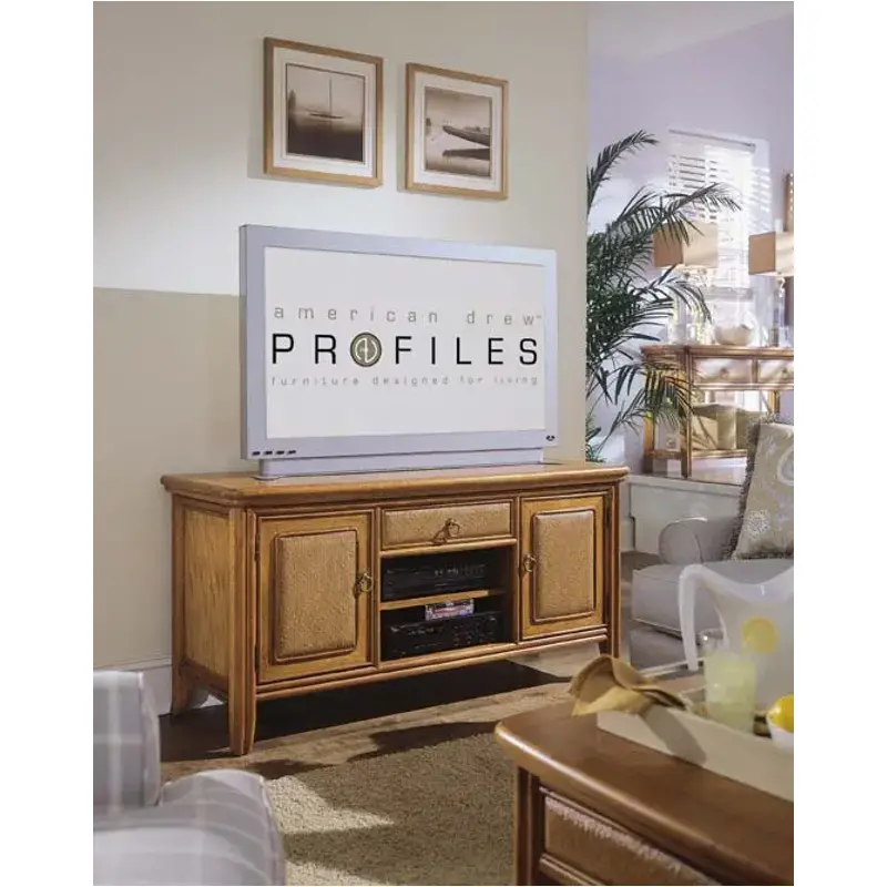 931-585 American Drew Furniture Antigua Home Entertainment Furniture Entertainment Center