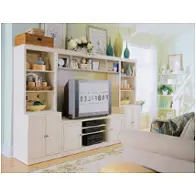 920-586 American Drew Furniture Camden - Buttermilk Home Entertainment Furniture Entertainment Center